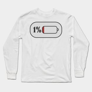 Low Battery Long Sleeve T-Shirt